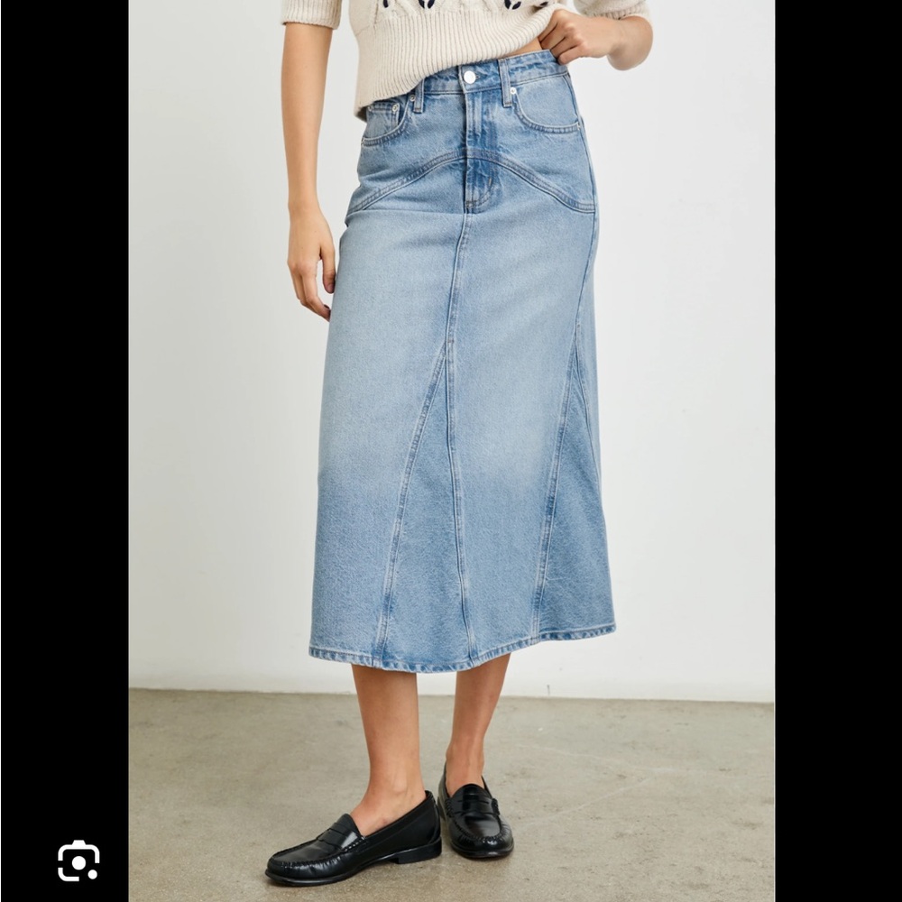 Rails||Del Rey Denim Midi Skirt - Picture 3 of 13